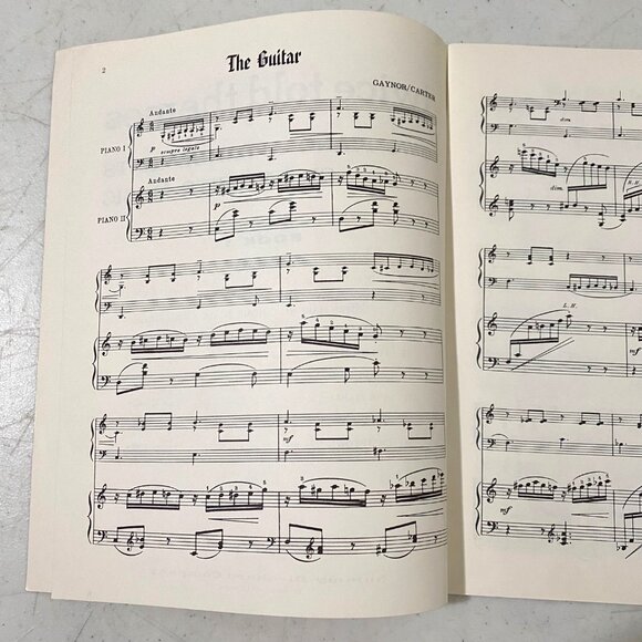 Twice Told Themes Two Piano Arrangements of Favorite Music Book 1 and II Vintage - Picture 4 of 8